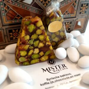 nougat pistachio driehoek
