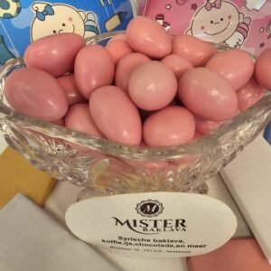 mlabbas amandelen chocolade roos