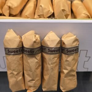 melk chocolade hazelnoot biscuit rollen