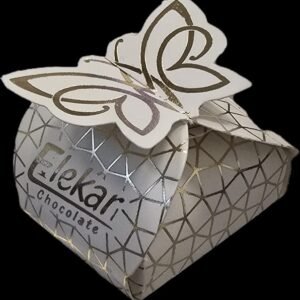 chocolade vlinder wit