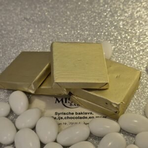 melk chocolade 4x4cm
